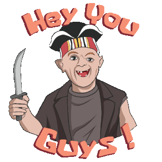 The Goonies Gif Sticker Sloth Quote