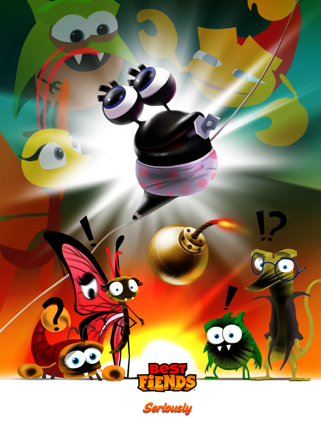 Best Fiends Animation / Mark Hamill Rejoins Cast For