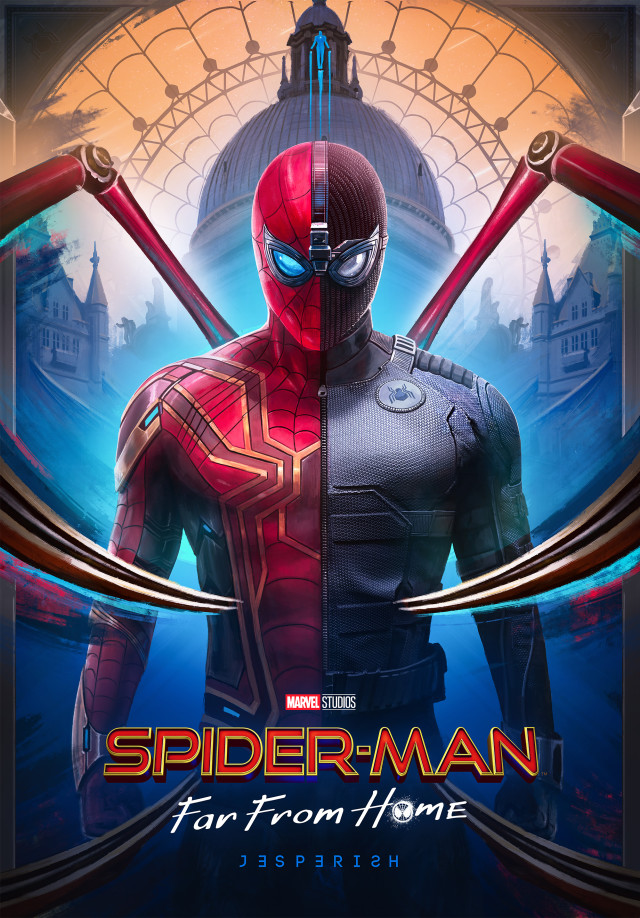 See artwork submitted to Create artwork inspired by Spider-Man™: Far From  Home