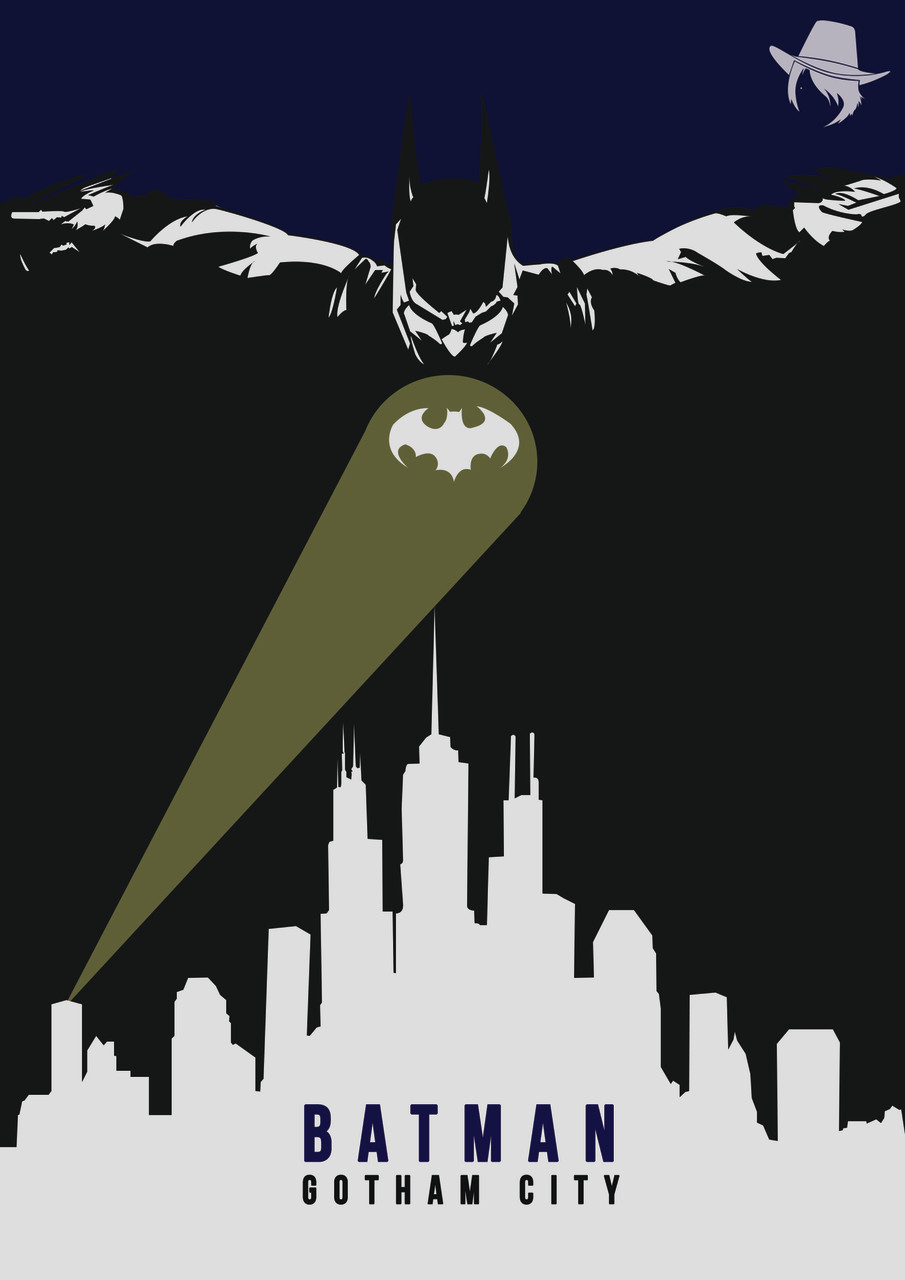 Batman Gotham City Poster