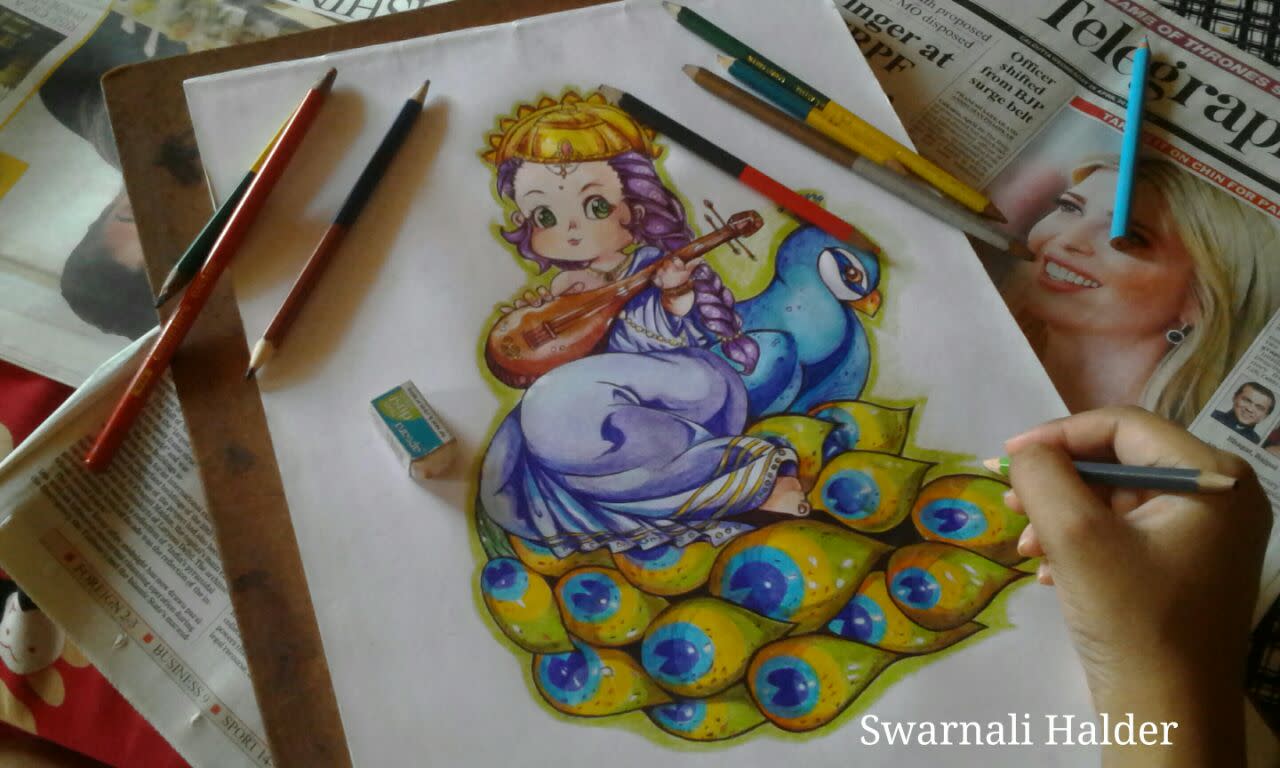 Animate Baby Saraswati