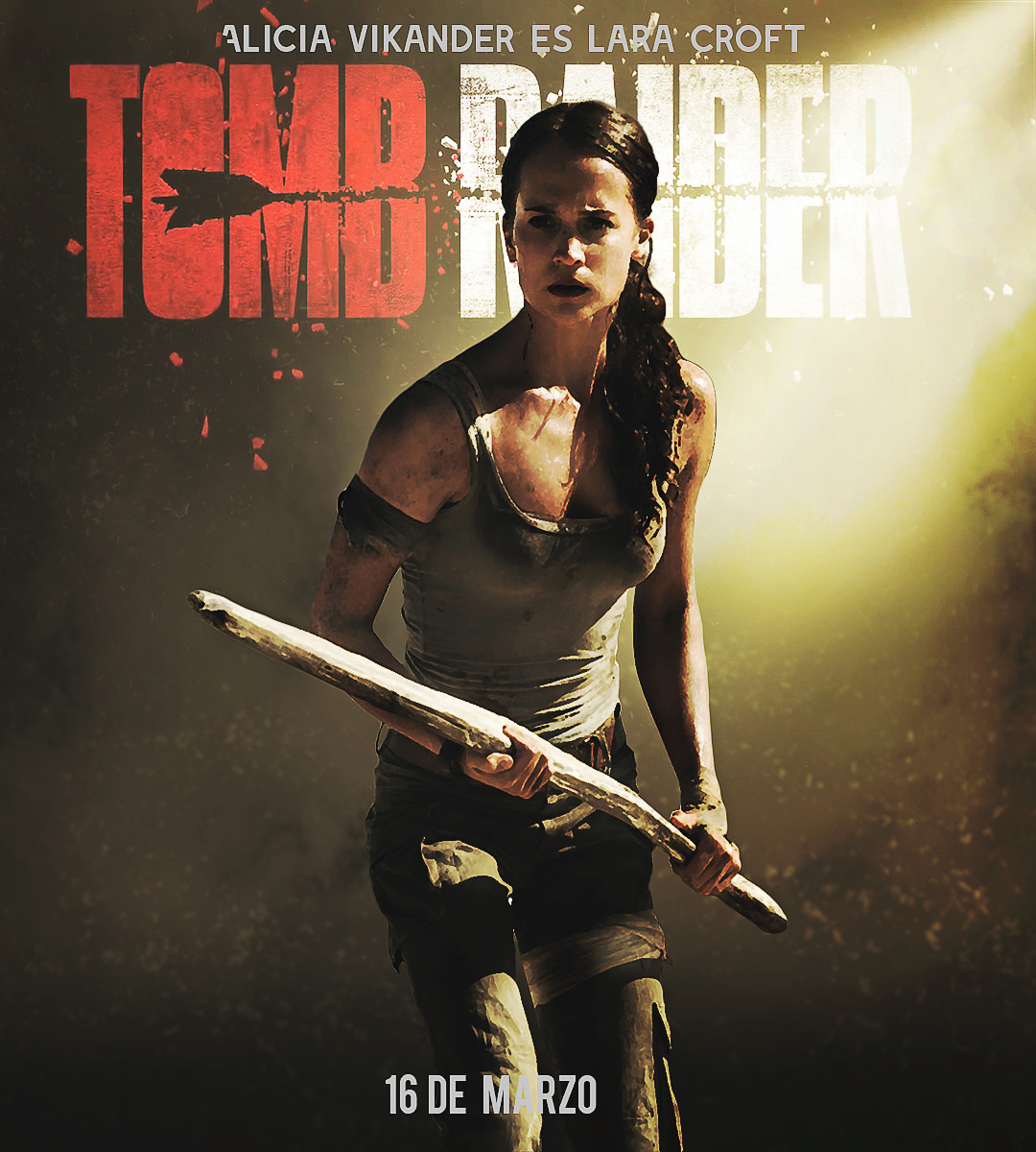 tomb raider movie poster
