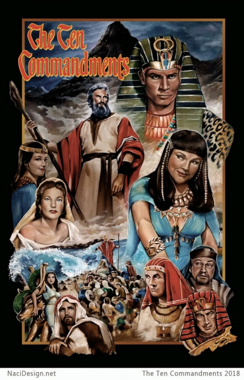 ten commandments movie poster