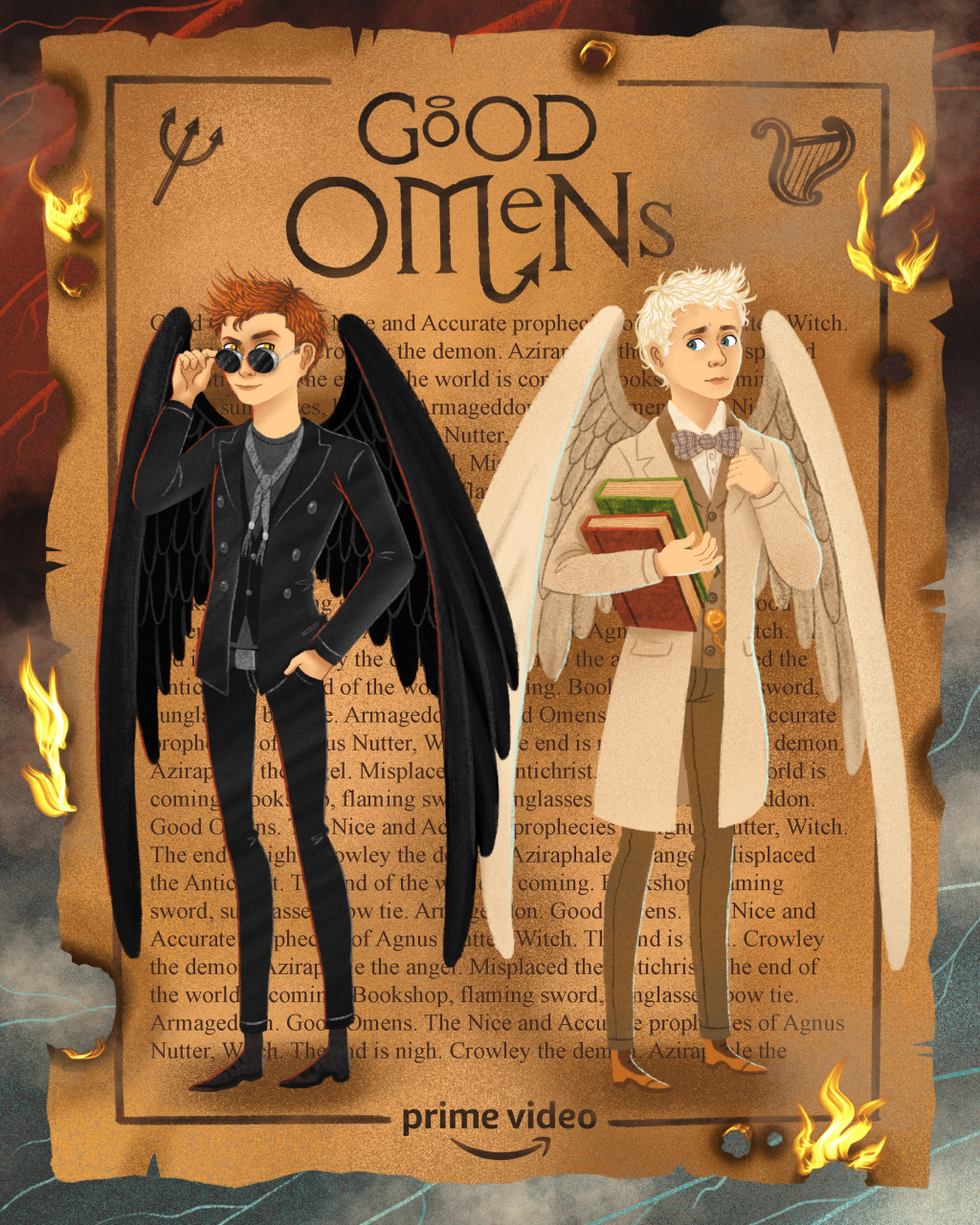 Good Omens Crowley And Aziraphale