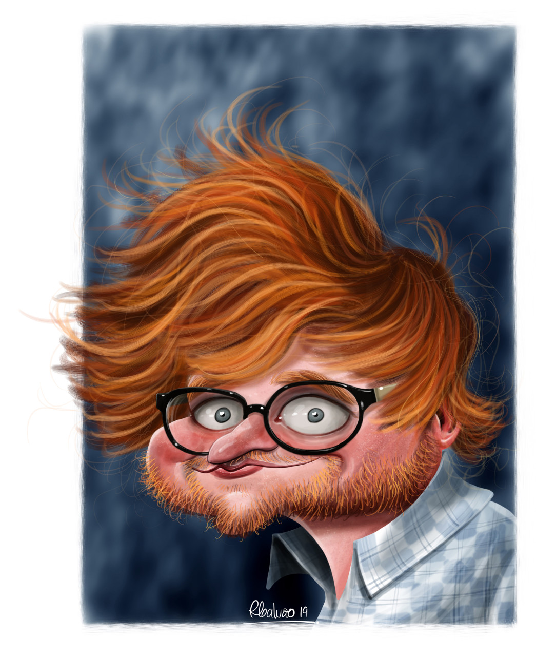 Ed Sheeran Caricature