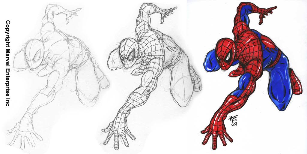 Spiderman process