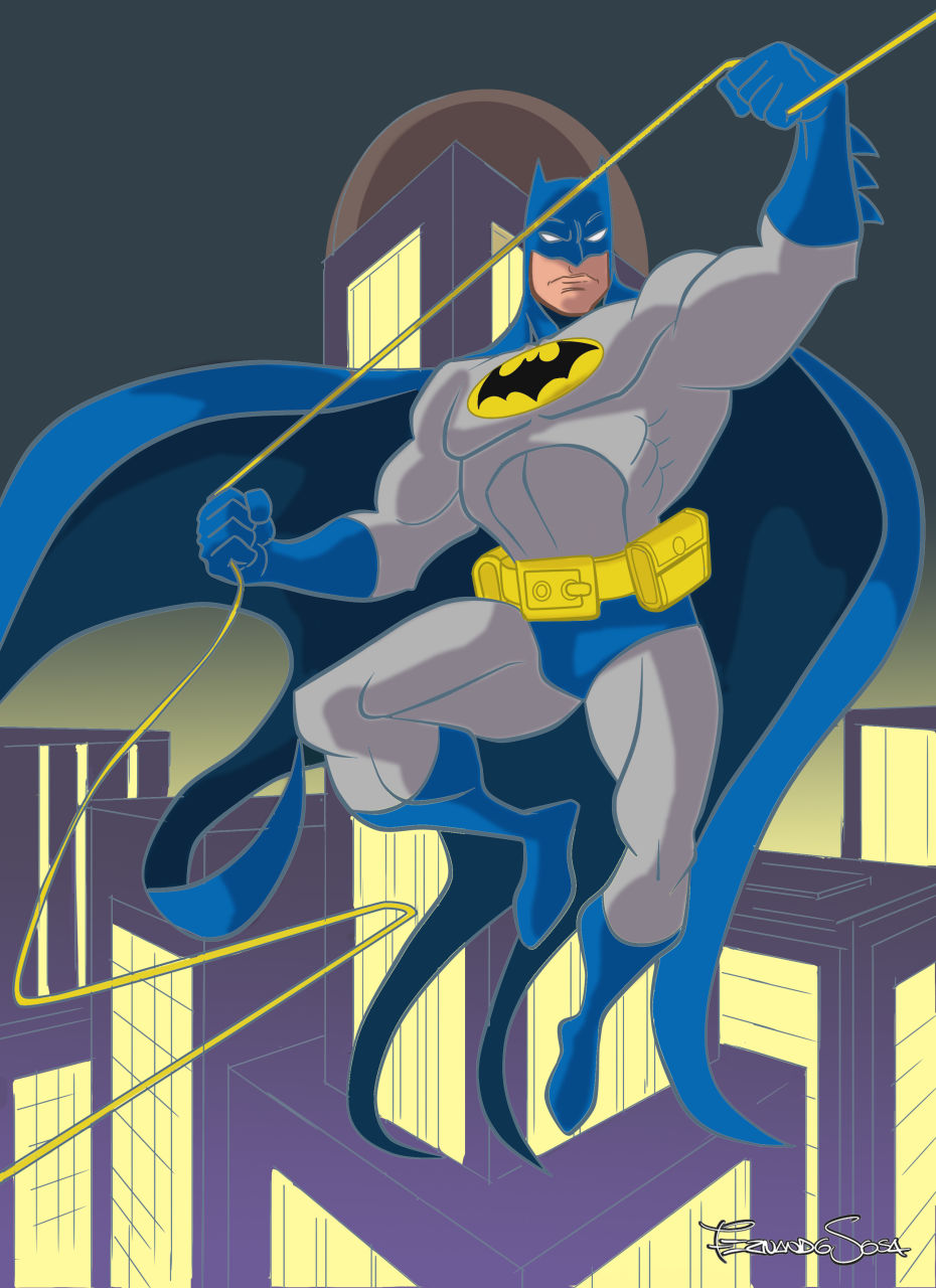 Batman fan art illustration
