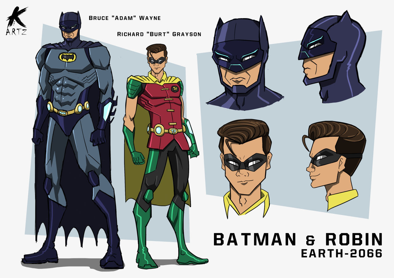 Batman & Robin 2066 Animated Series Concept