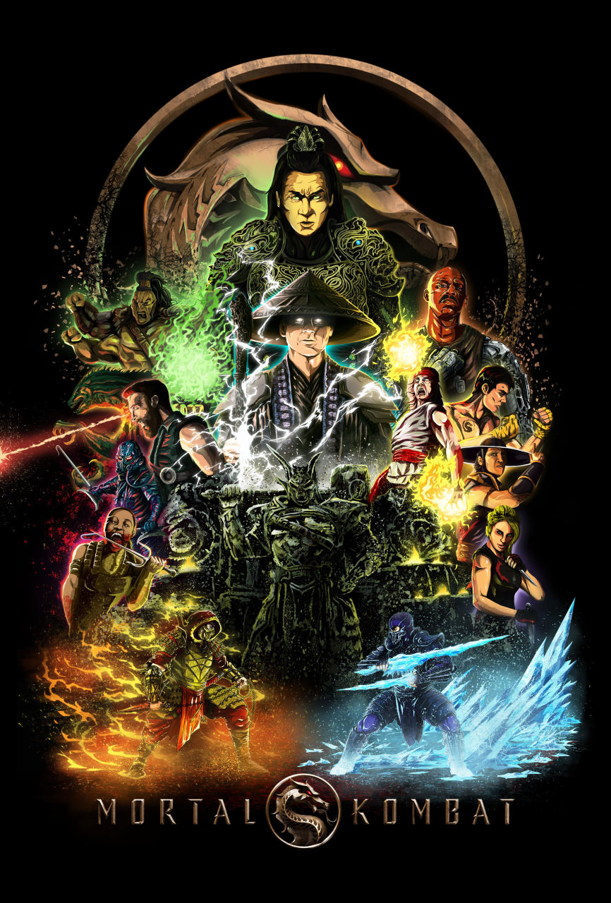 Mortal Kombat Heroes Poster