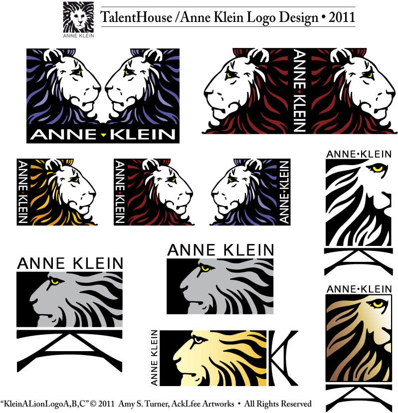 anne klein lion logo