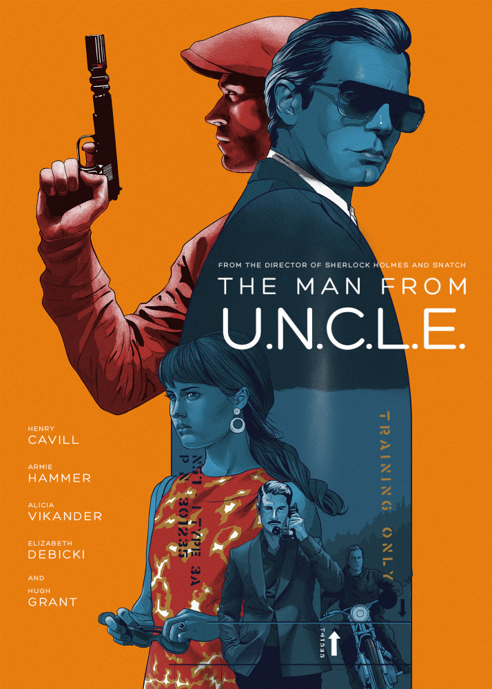 See artwork submitted to Design an alternative movie poster for 'The Man  from U.N.C.L.E.'