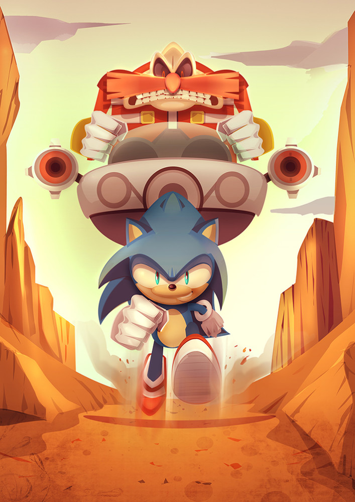 Sonic the hedgehog