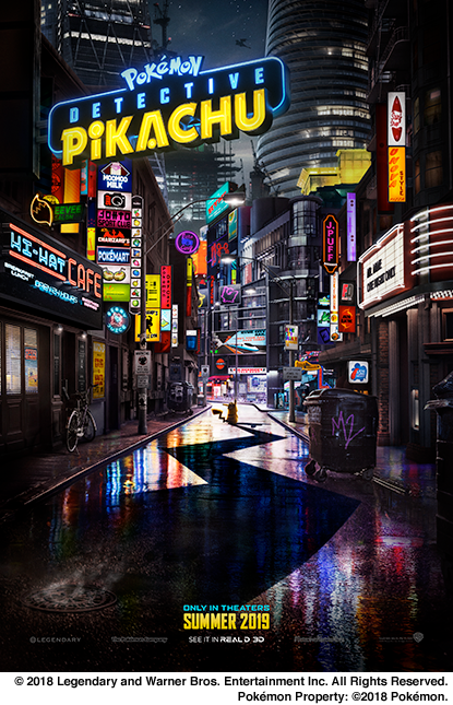 Create Artwork For Pokémon Detective Pikachu